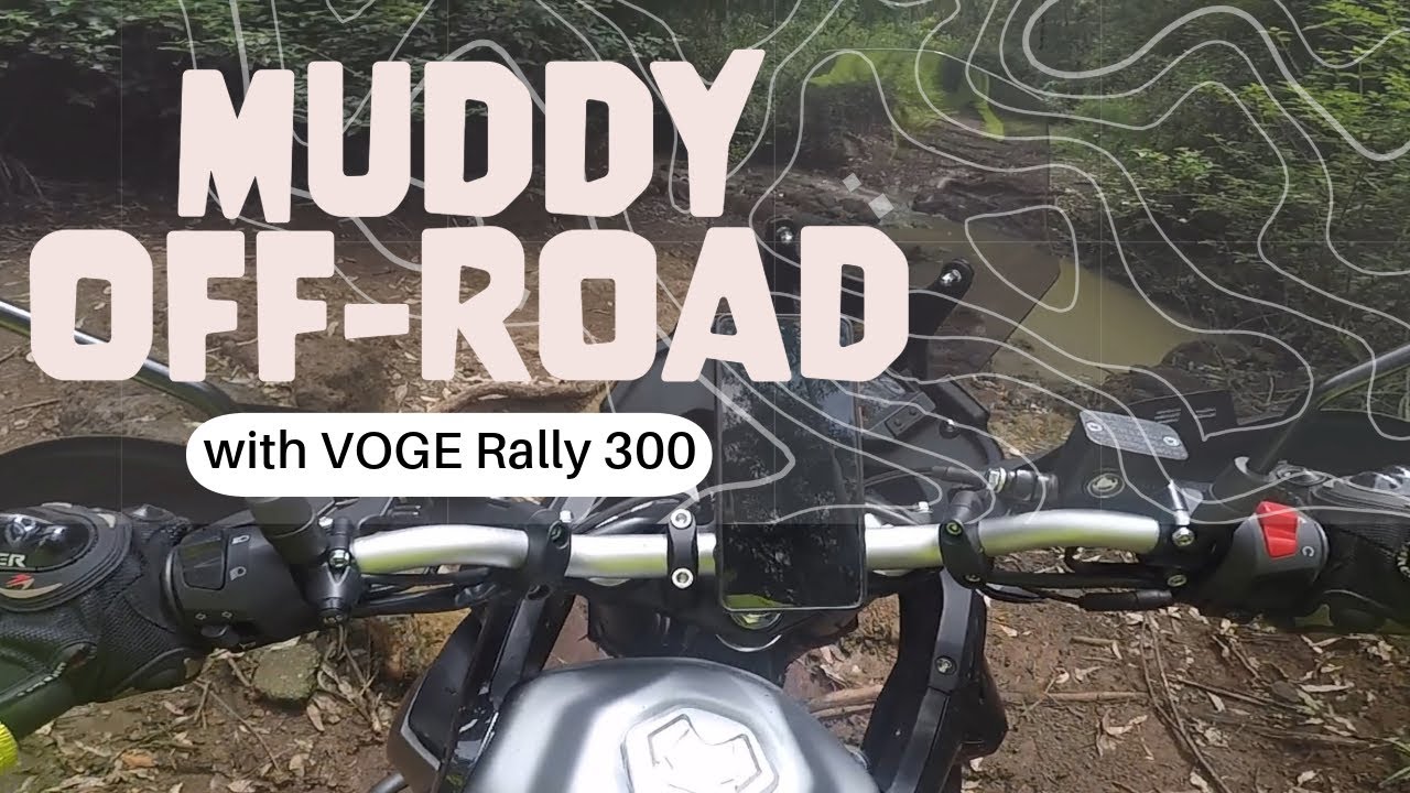 Mud Challenge with new Voge Rally 300 in Kenya