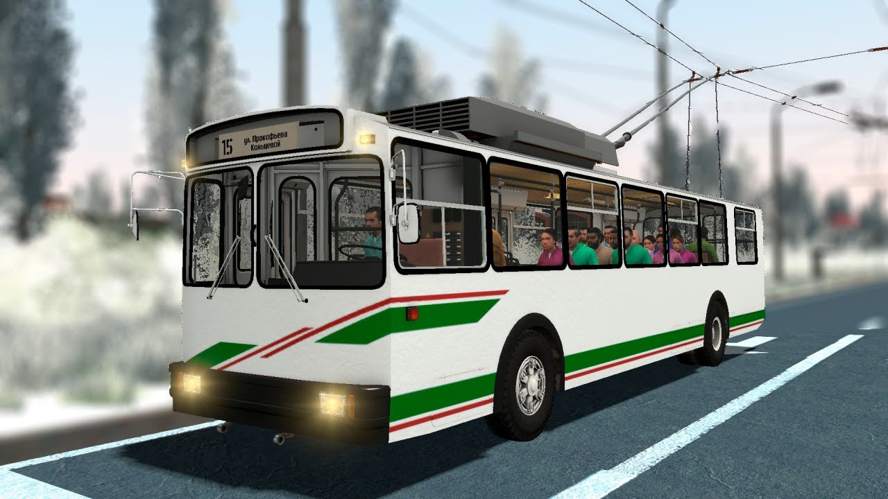 ДРИФТ НА ТРОЛЛЕЙБУСЕ ► Trolleybus FS