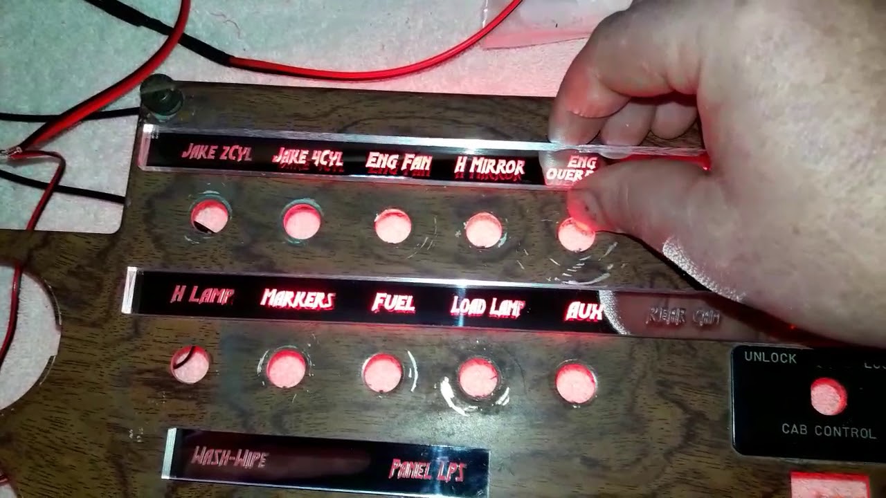 Led Dash Panel Strips