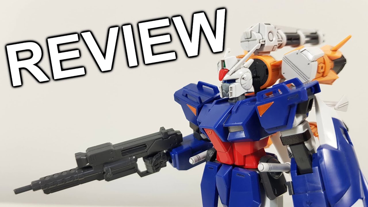 1/144 HG 105 Dagger + Gunbarrel Review