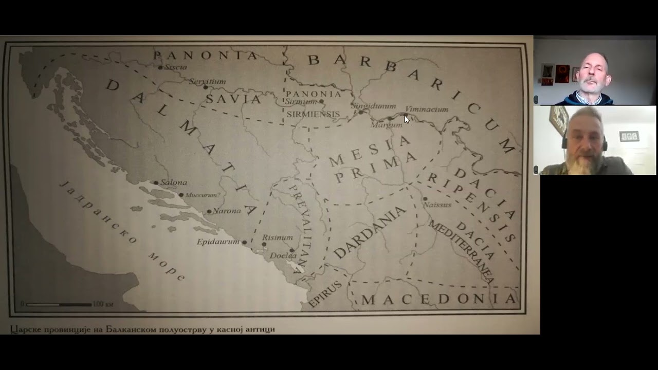 Balkan history in maps - Roman era to Charlemagne
