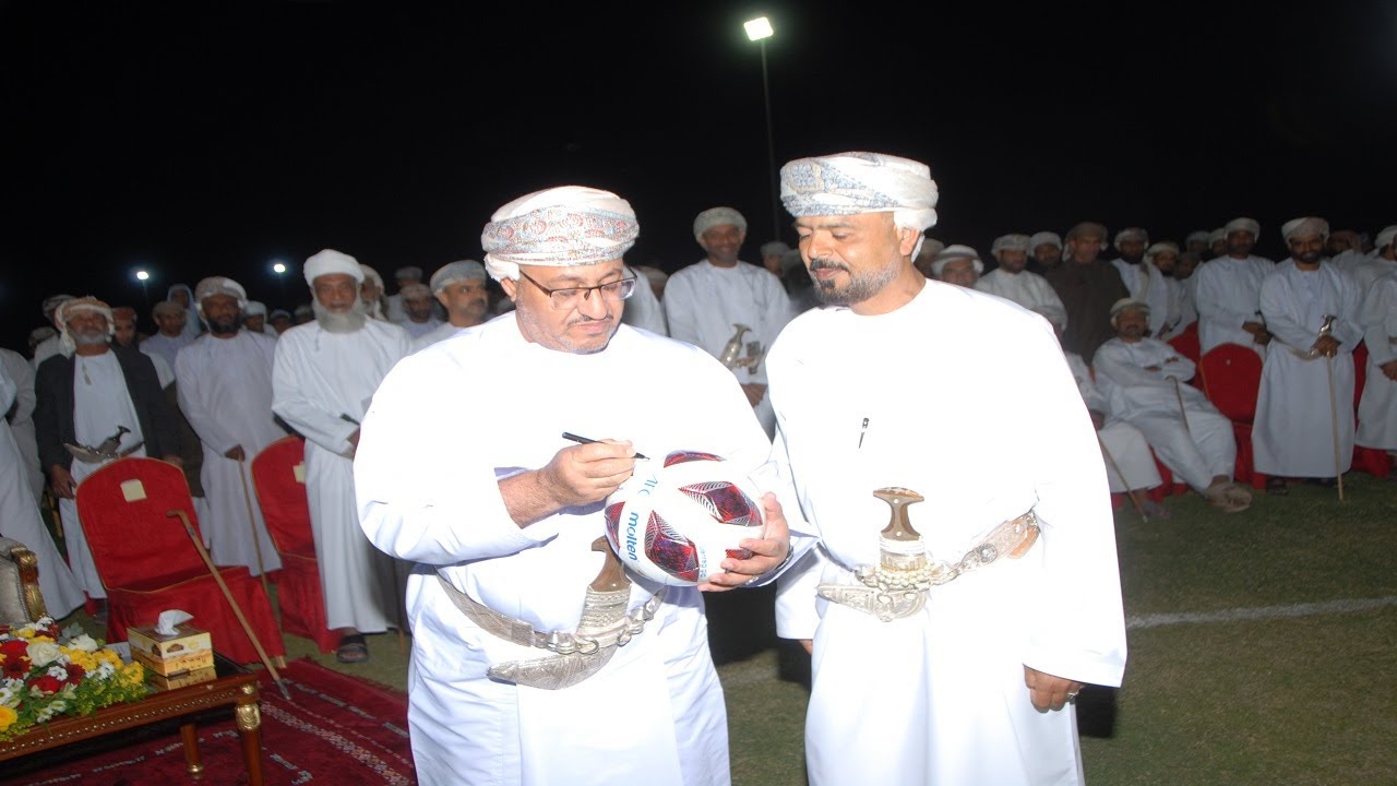افتتاح الملعب المعشب لفريق الوافي عندام بولاية المضيبي