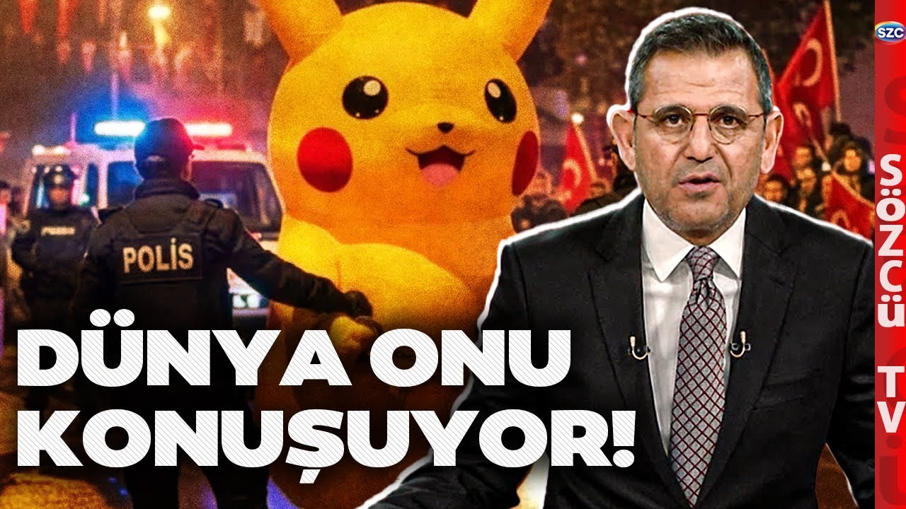 İşte Meydanların Yeni Simgesi! 'Adam Pikachu'yu Ajan Diye Konuşuyor' Fatih Portakal Anlattı!