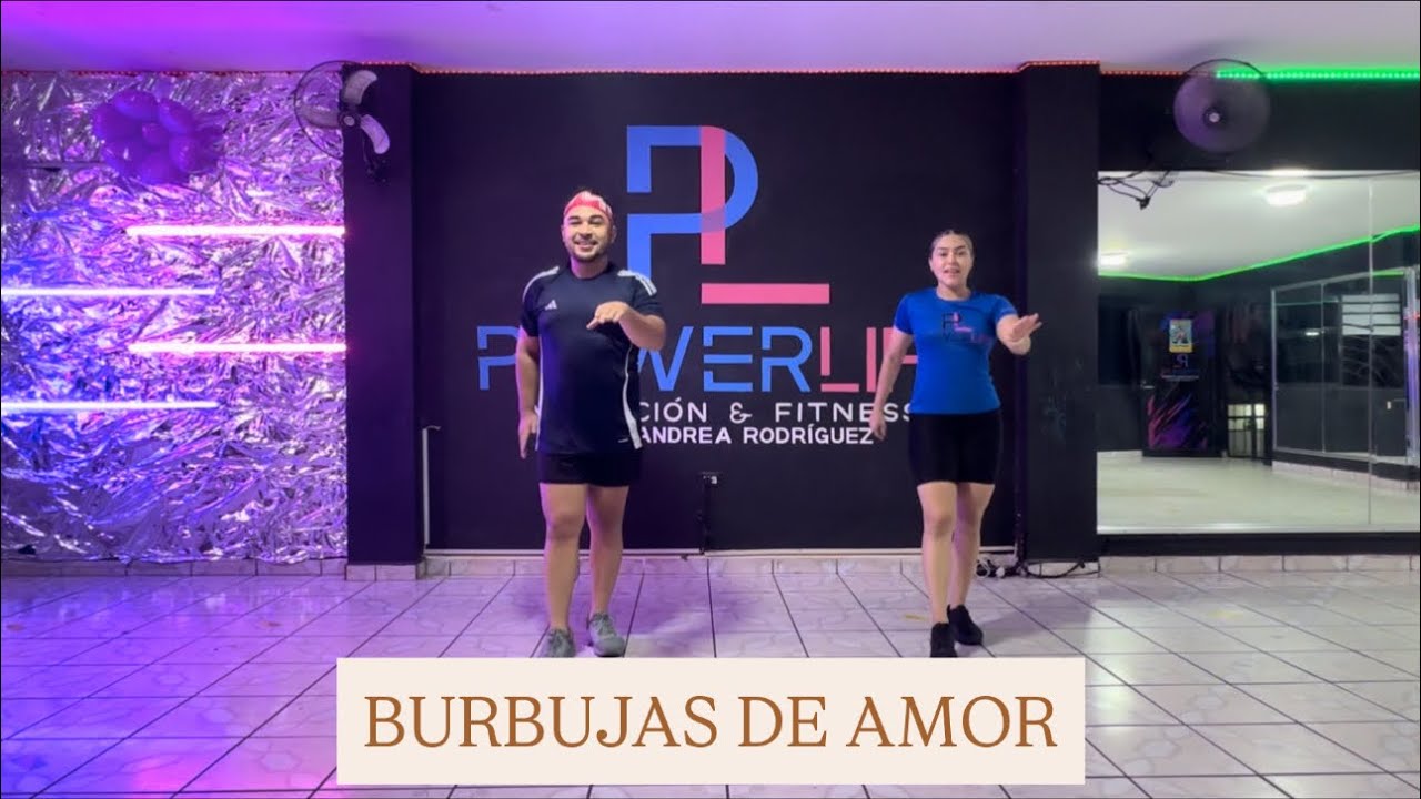 BURBUJAS DE AMOR 🫧❤️ - Los 4 / PowerLife / zumba / coreografía / salsa 