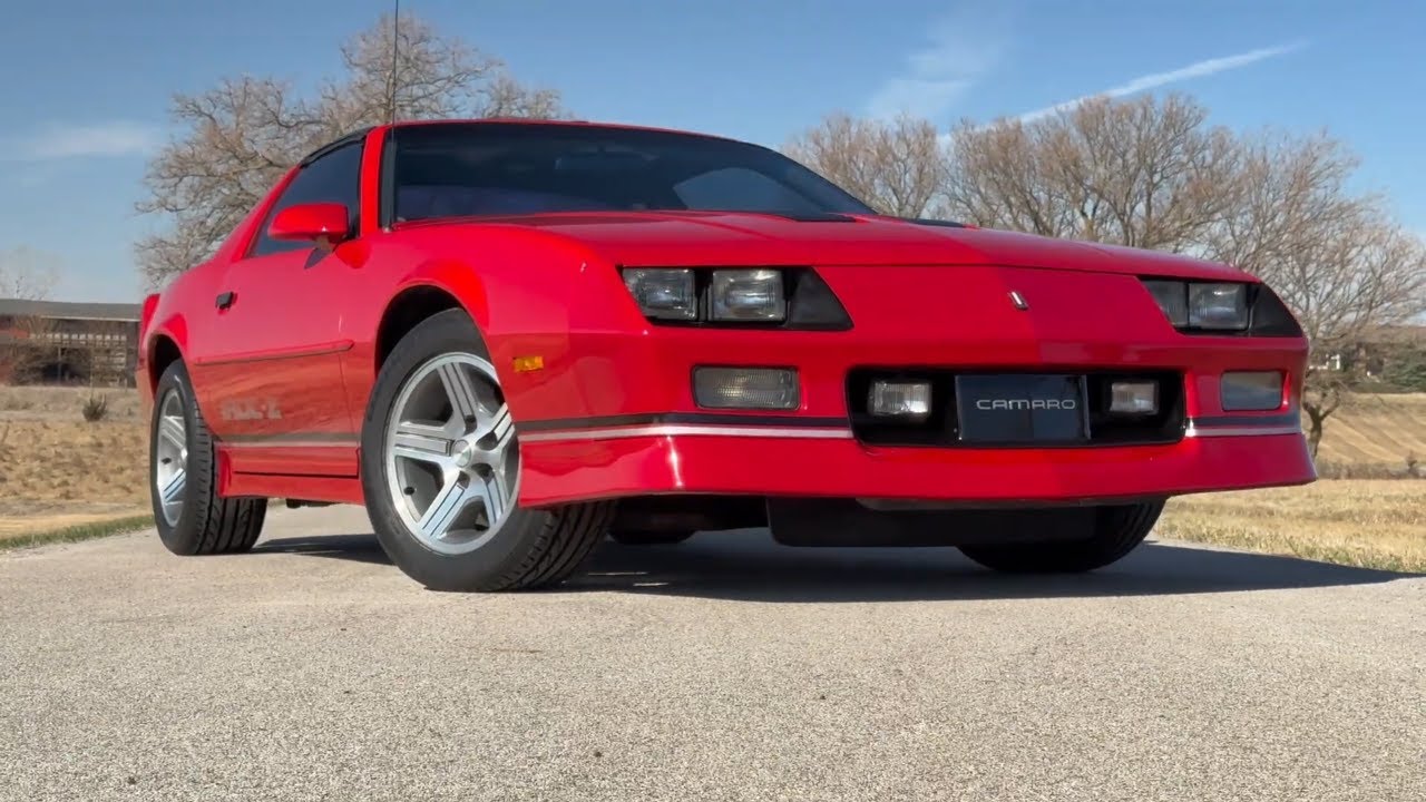 FOR SALE: 1988 Chevrolet Camaro Iroc -Z Automatic Stock #2209
