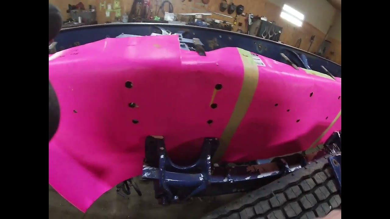 How to shorten frame on International 4300