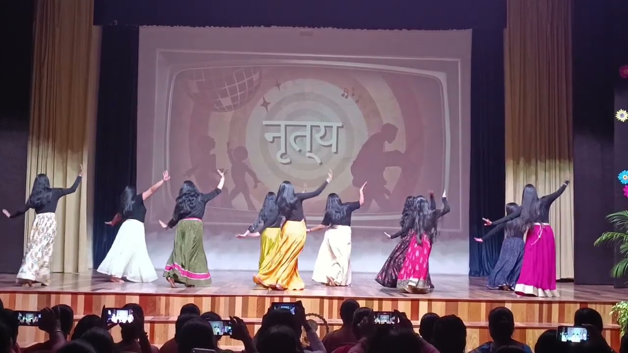 Dance performance by NSS and Carmel students on workers day on 1st May 2024
