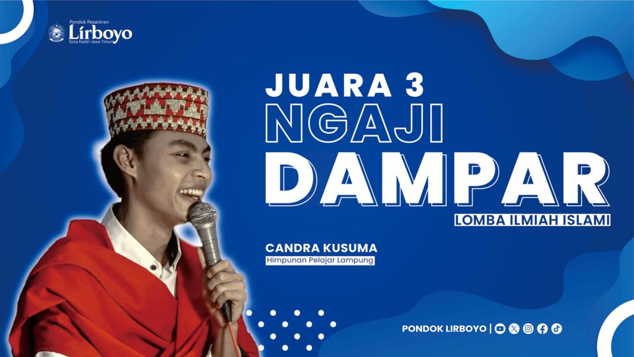 JUARA 3 LOMBA NGAJI DAMPAR 2023 | CANDRA KUSUMA - Himpunan Pelajar Lampung