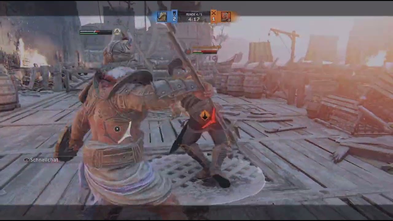 For Honor against a really good Warden