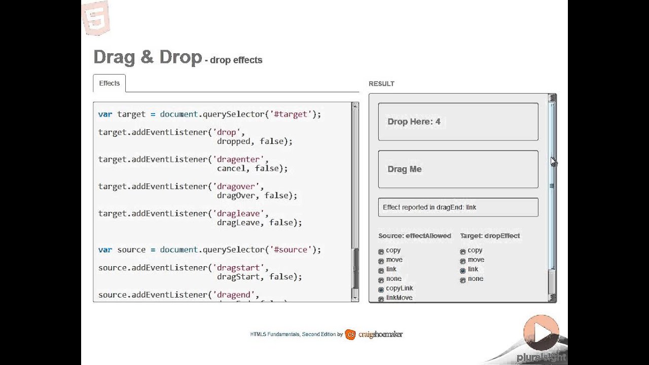 12 Setting and Enforcing Drag and Drop Effects
