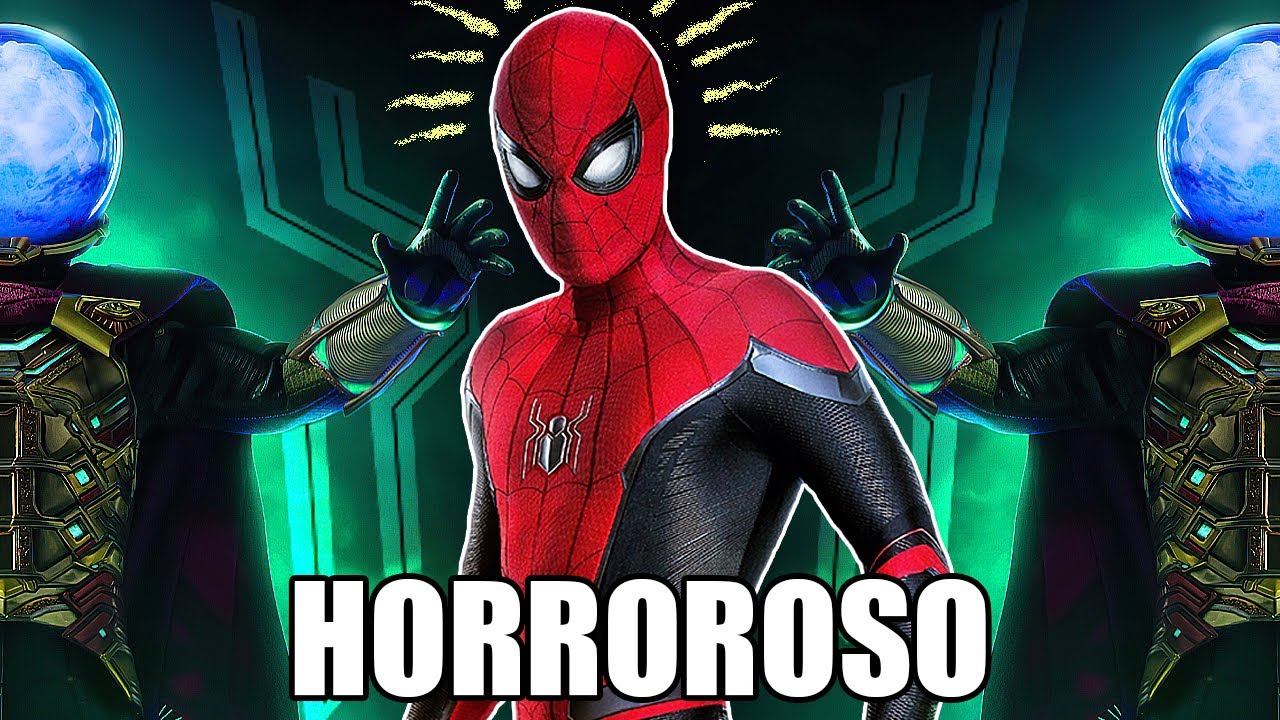 O PIOR FILME DO CABEÇA DE TEIA - HOMEM ARANHA LONGE DE CASA