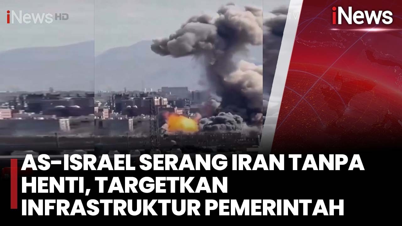 AS-Israel Serang Iran Tanpa Henti, Targetkan Infrastruktur Pemerintah | iNews Prime 6/3