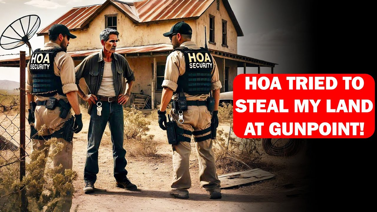 I bought an abandoned farm and nearly got killed when fake HOA guards tried to scare me off MY land!