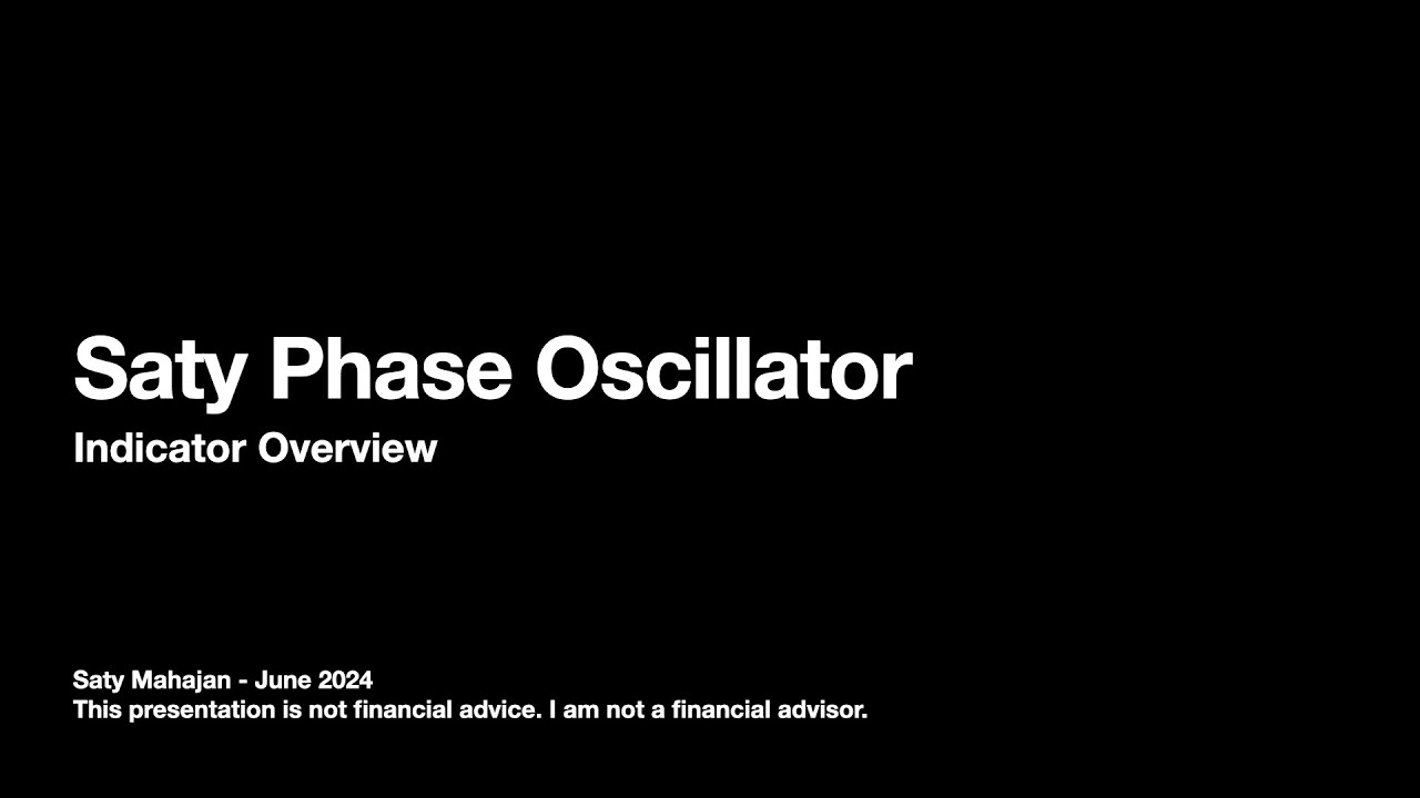 Saty Phase Oscillator Indicator Overview