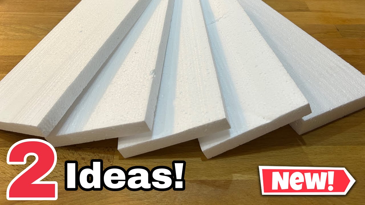 2 Great Ideas Using Styrofoam! Look What I Made!