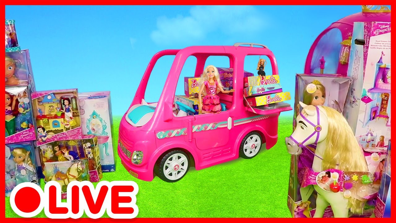 Doll House Adventure 🌸🎀 Princess, Horse & Princess Castle Playset 💓 Pink Toys for Kids | Kidibli