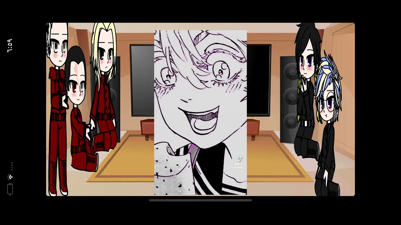 rokuhara tandai react to senju kawaragi.  Senju x Mikey