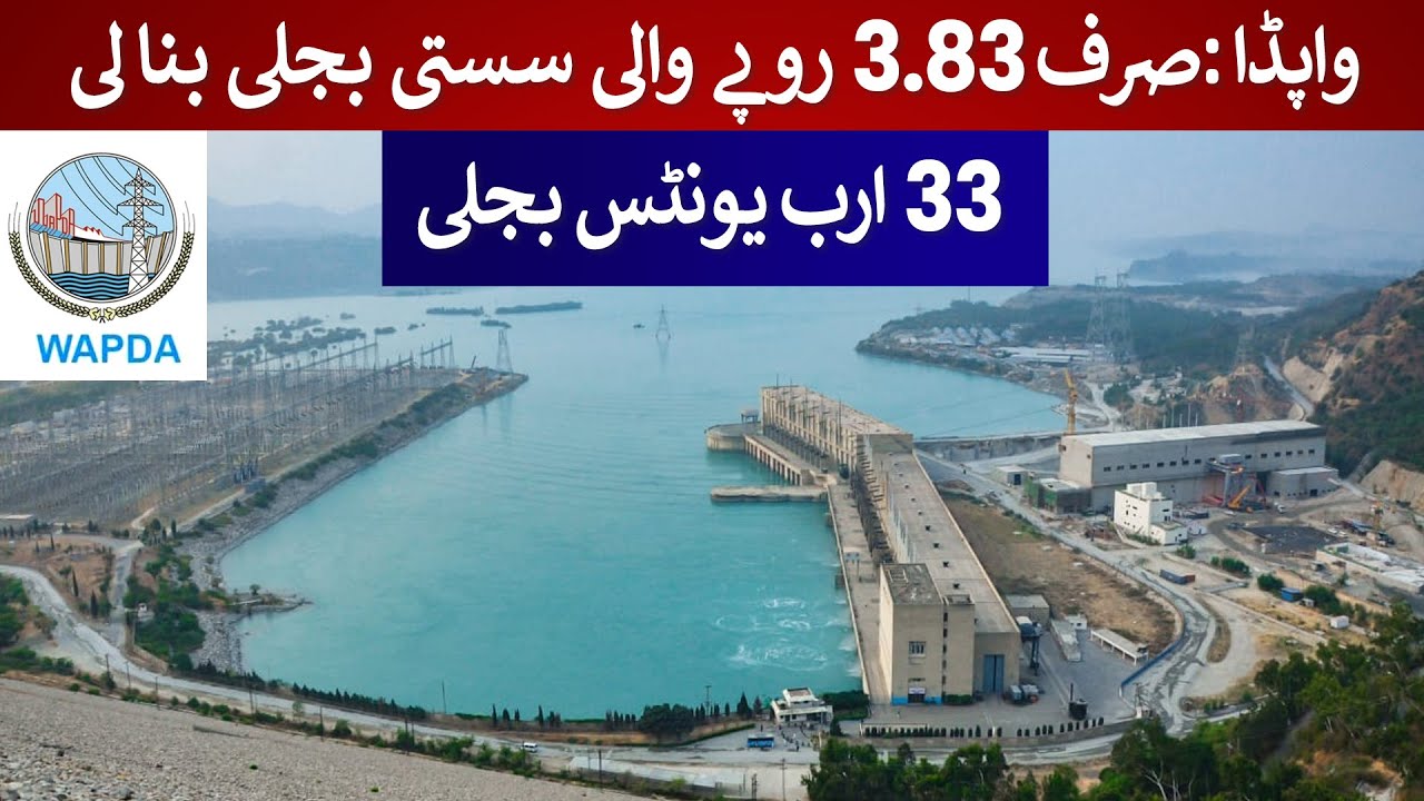 WAPDA Makes 33 Billion Units at Low Cost | Rich Pakistan