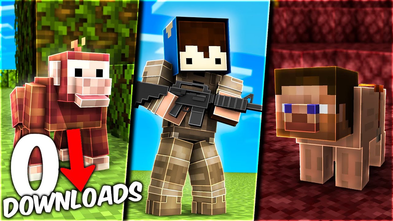 ICH TESTE MINECRAFT MODS MIT 0 DOWNLOADS