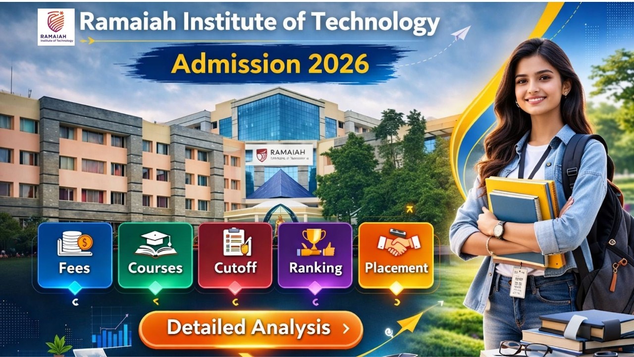 MSRIT Bangalore: Admission 2026, Fees, Courses, Cutoff, Ranking, Placement #jeemain2026 #comedk#kcet