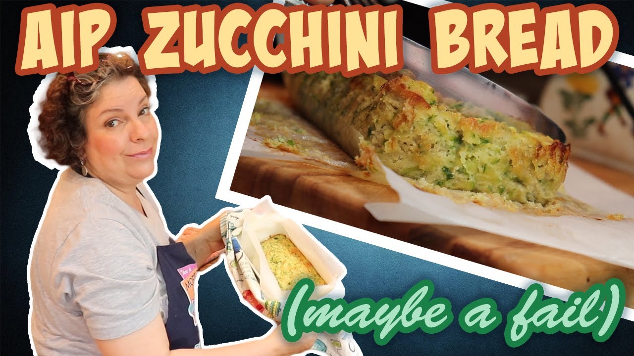 AIP Zucchini Bread (maybe a fail?)
