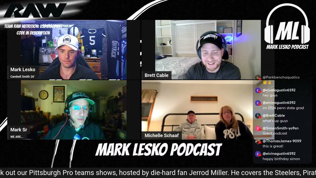 A viewer joins the show! Penn State wrestling and Football - Sunday Conversation #collegefootball