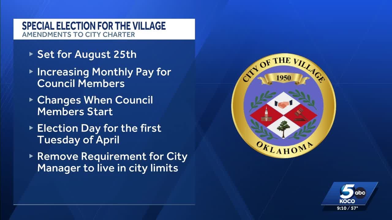 The Village sets special election to decide on measures that would change city charter