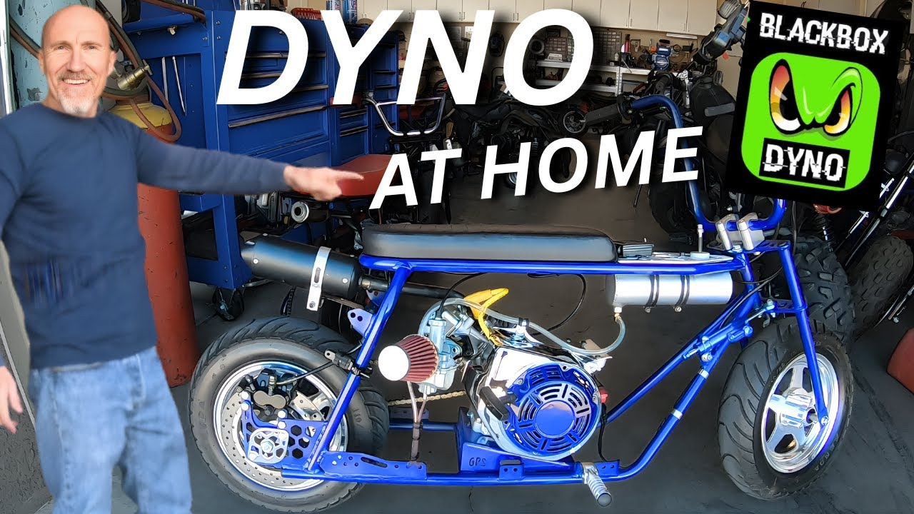 Тестирование крутящего момента и мощности мини-байка стало проще — Black Box Dyno