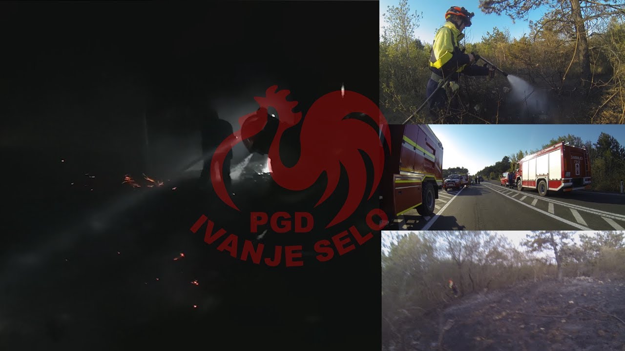 PGD Ivanje selo - Požar v naravi pri Petrinjah, april 2020