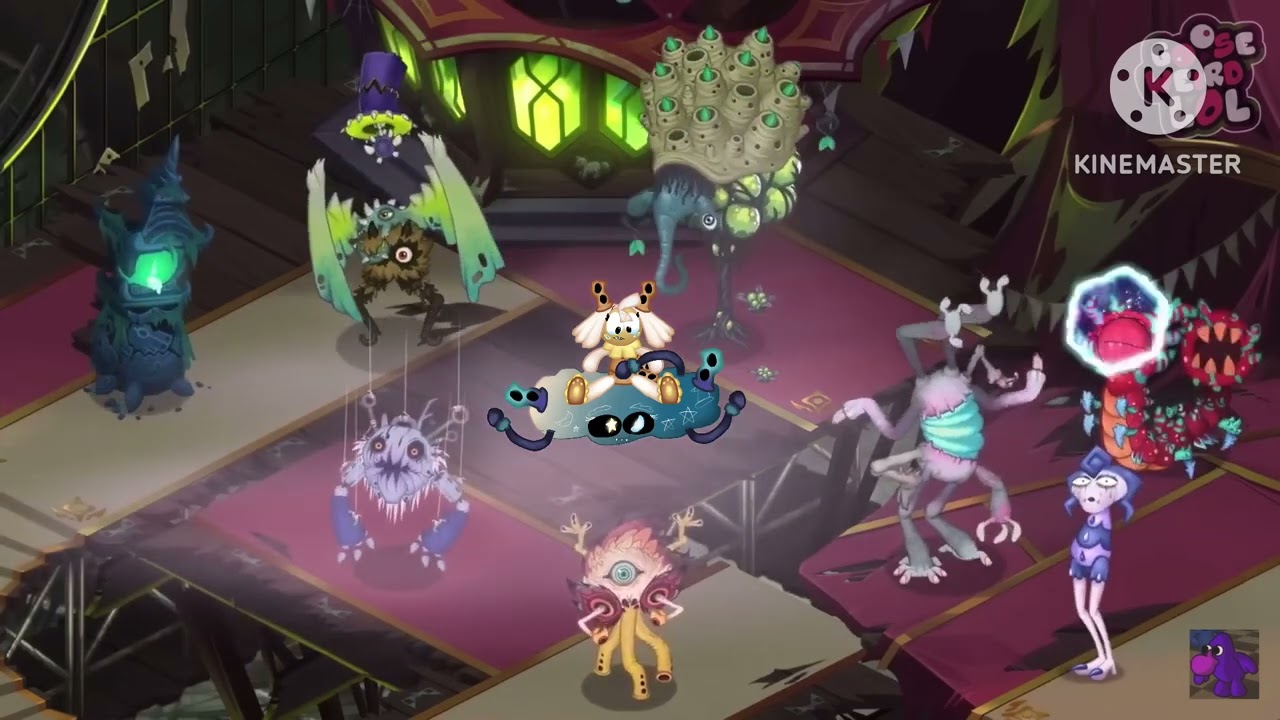 Minor Slumbawind on minor paranormal carnival #mysingingmonsters @mysingingmonsters 