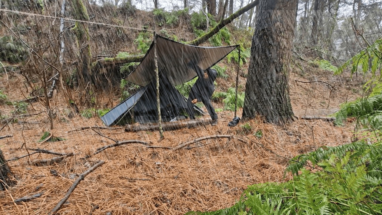 Heavy rain, shelter, and the sound of thunder: The real camping challenge
