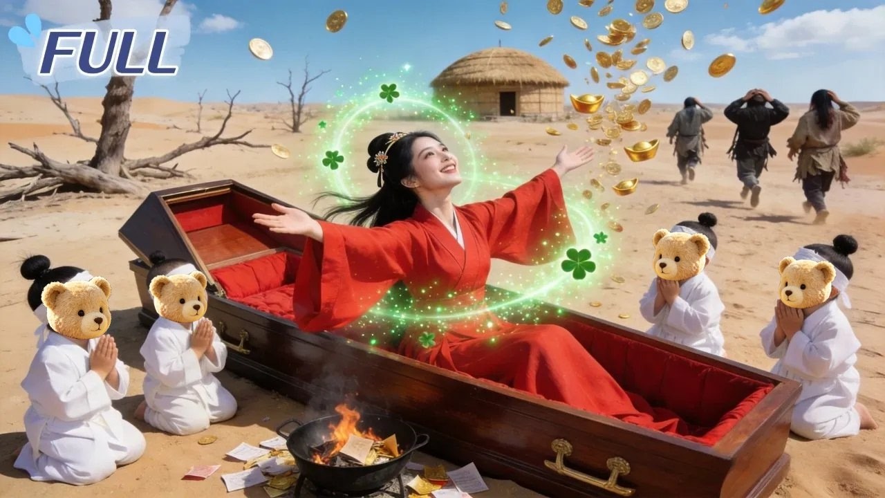 Poor Single Mom Reborn In Famine, But Becomes Family's Lucky Star! Brings Mystery Food & Wealth!