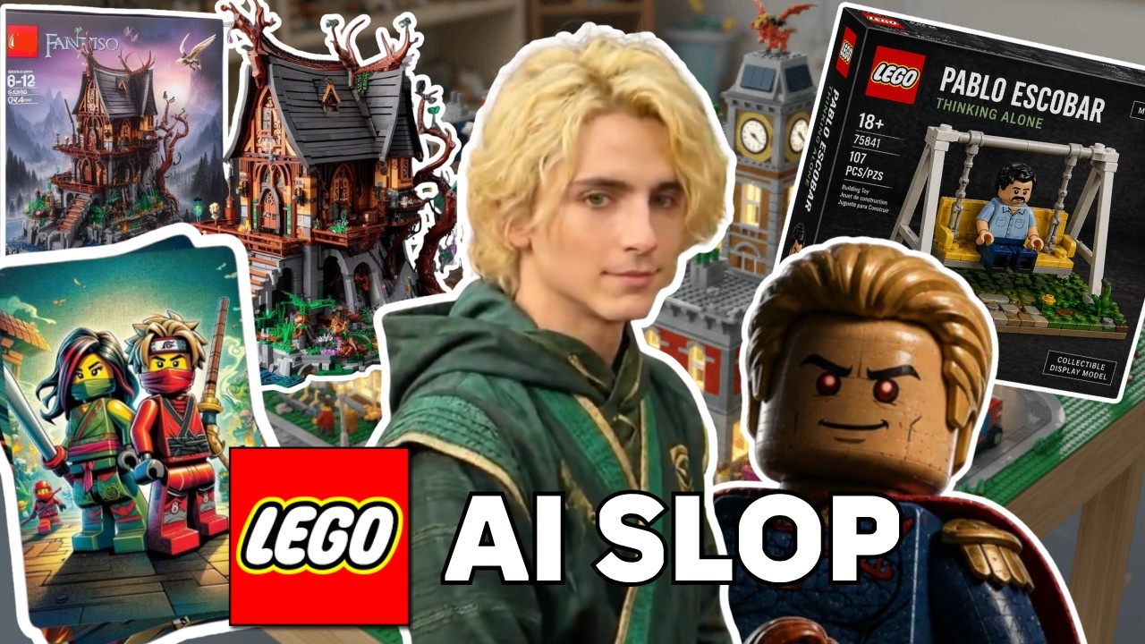 Эпидемия ИИ-мусора в LEGO