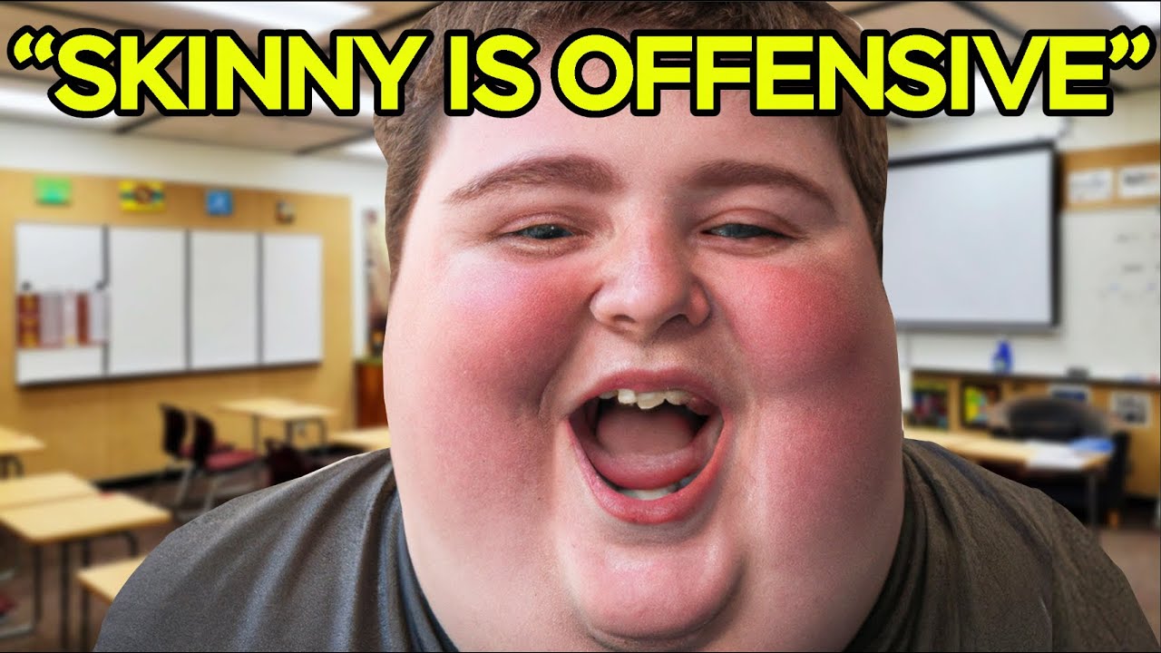 spoiled brat says not being obese is 