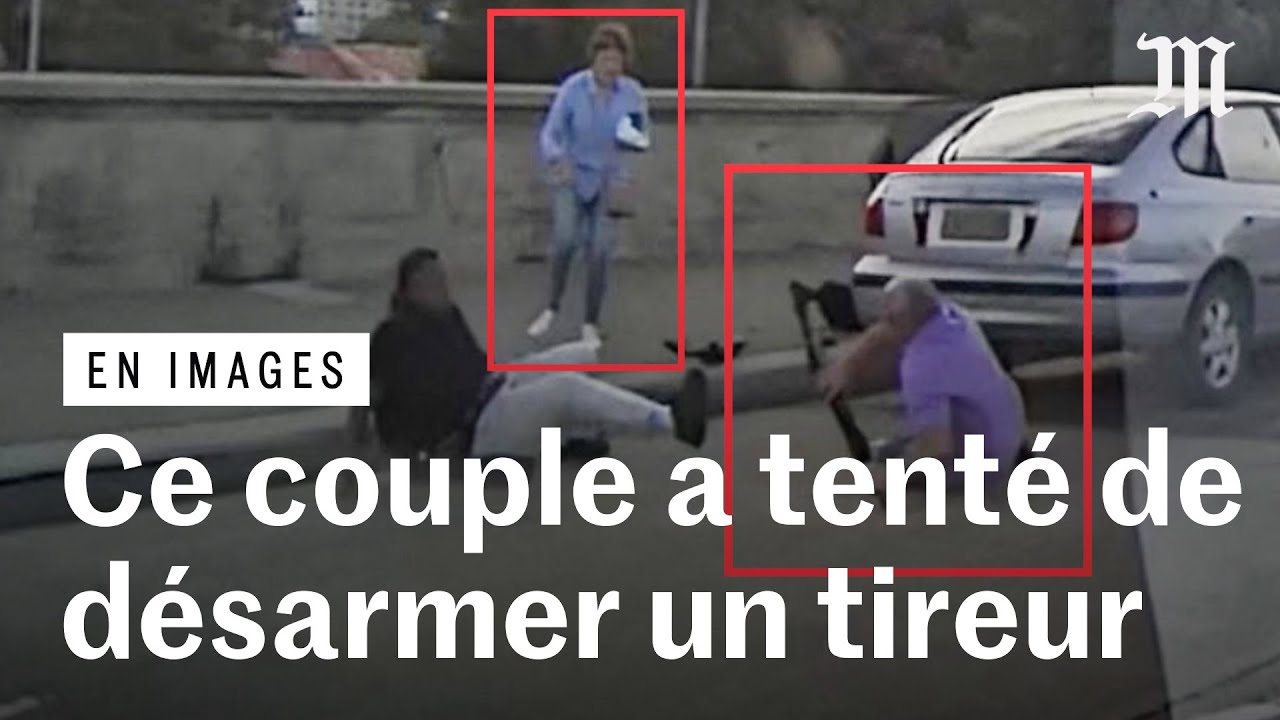Attentat en Australie : les images de ce couple qui a tenté de désarmer un tireur
