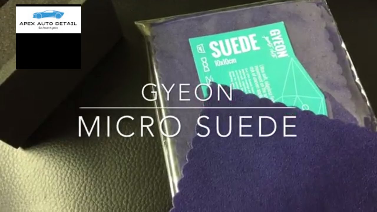 Gyeon Micro Suede Cloth Applicators! Ultra Soft and Edgeless!