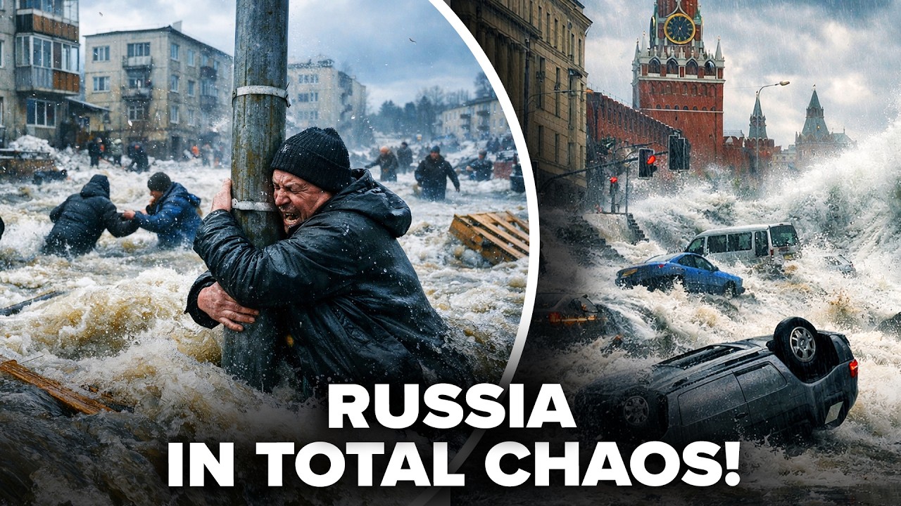 🚨 It BEGINS! End of the world in Russia. Floodwaters submerge entire cities
