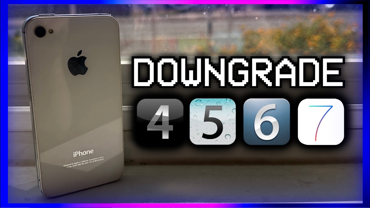 Как понизить версию любого 32-битного устройства iOS!