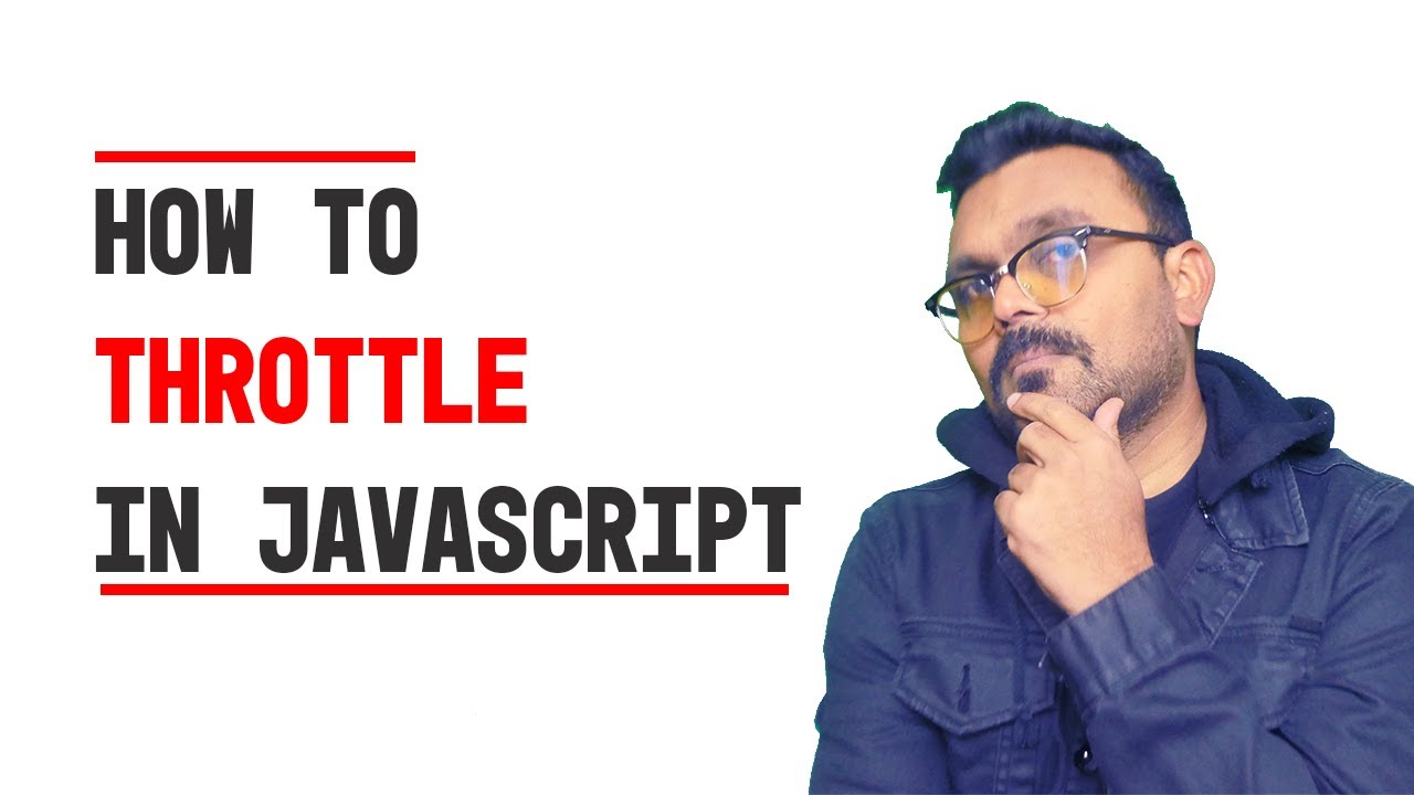 Throttling in JavaScript