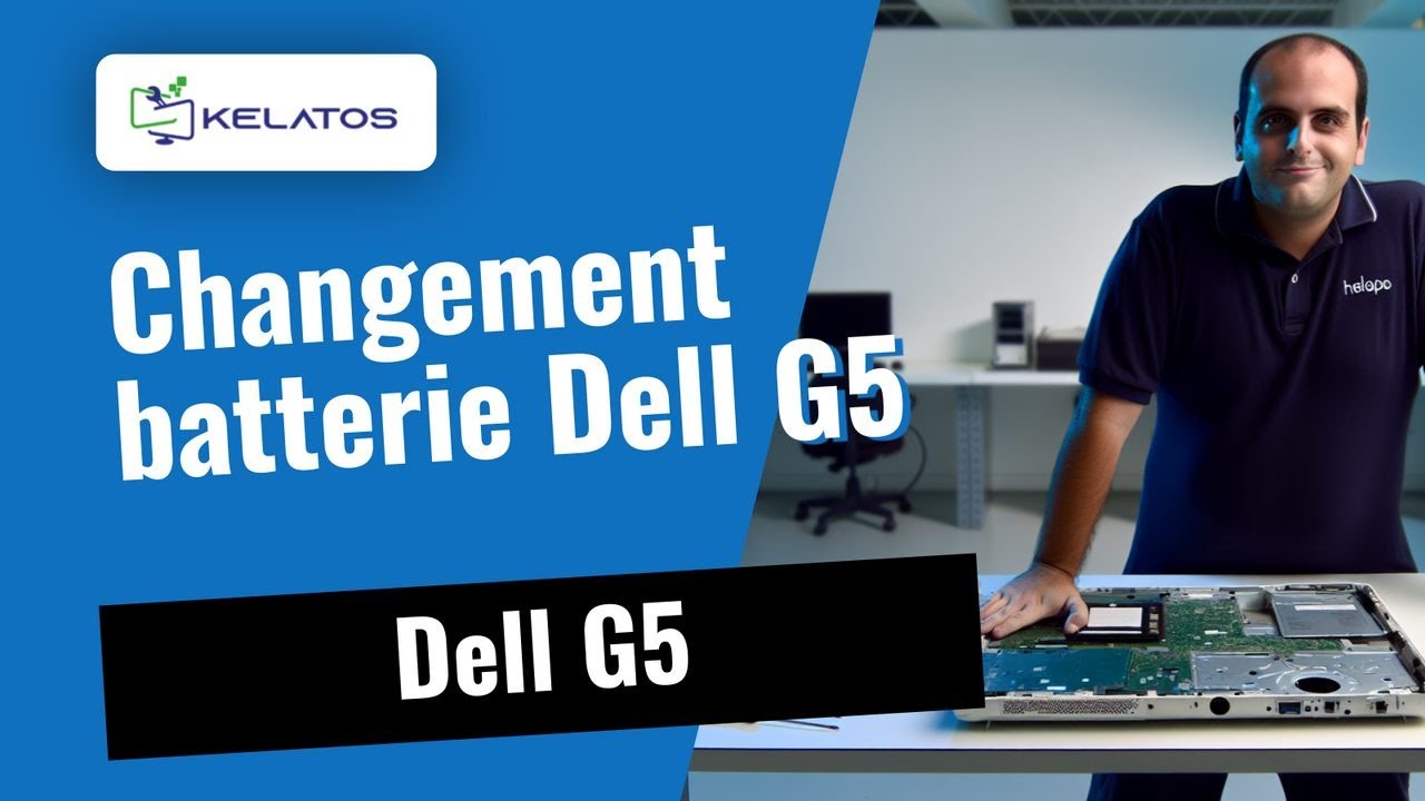 Batterie de votre ordinateur portable Dell G5 ne charge plus ? 🔋 Changement de batterie