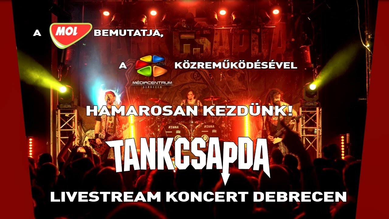 TANKCSAPDA  –  Livestream Koncert Debrecen 2020.03.20.