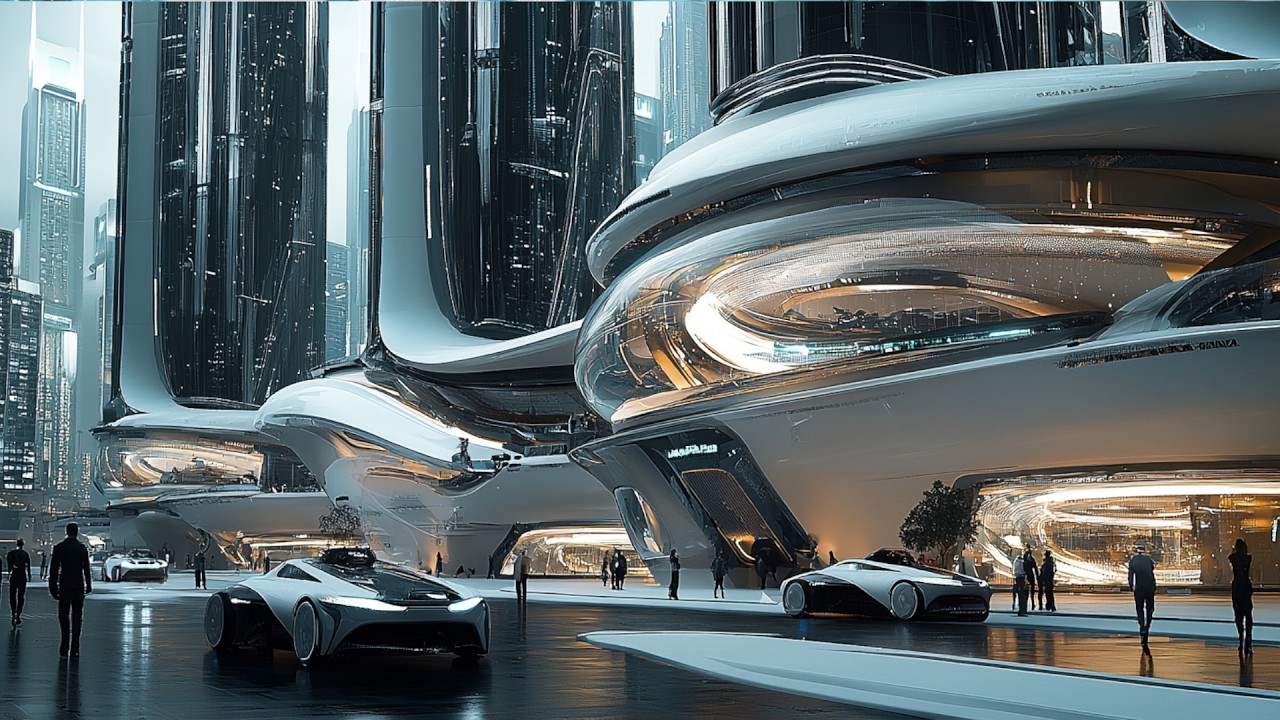 Creating AI Fashion Mega City Part 22 QUANTUM FUSION LAB COMPLEX - Quantum Tech District of AIFMA