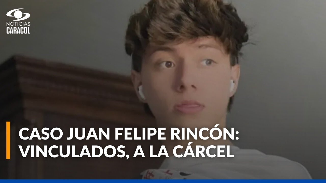 Env&iacute;an a c&aacute;rcel a vinculados con asesinato de Juan Felipe Rinc&oacute;n, hijo del director de la Polic&iacute;a