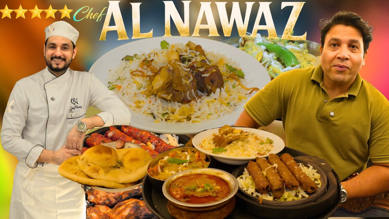 Delhi Mein Royal Mughlai Food Wy | Celebrity Chef Al Nawaz's Fine Dining Restaurant mutton biryani
