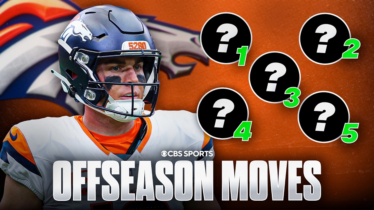 5 offseason moves the Denver Broncos NEED to make ✅