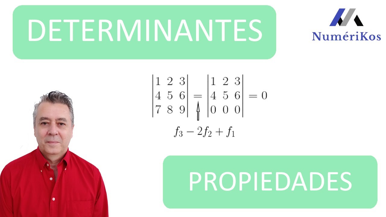 PROPIEDADES DE LOS DETERMINANTES