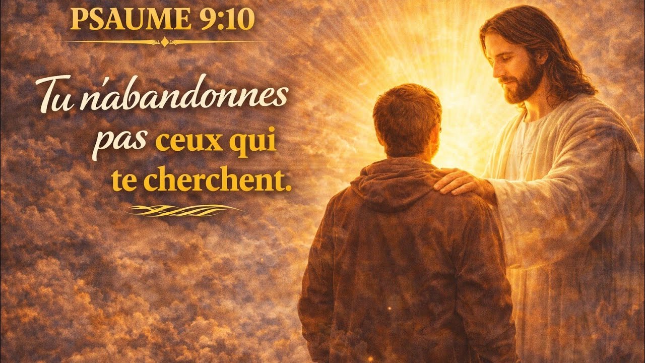 PSAUME 9:10 — DIEU N’ABANDONNE PAS CEUX QUI LE CHERCHENT 🤍🔍