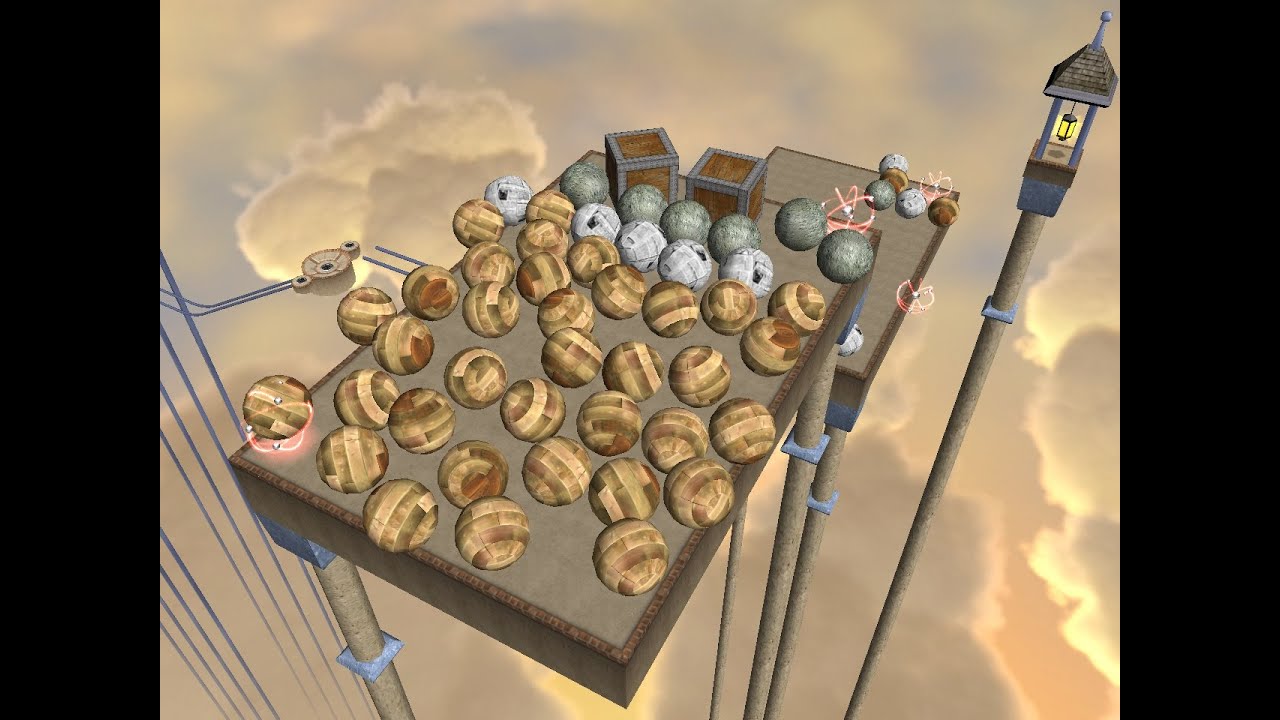 Ballance Custom Level: Go Down 100 Floors if You Are a Man (其乐融融)