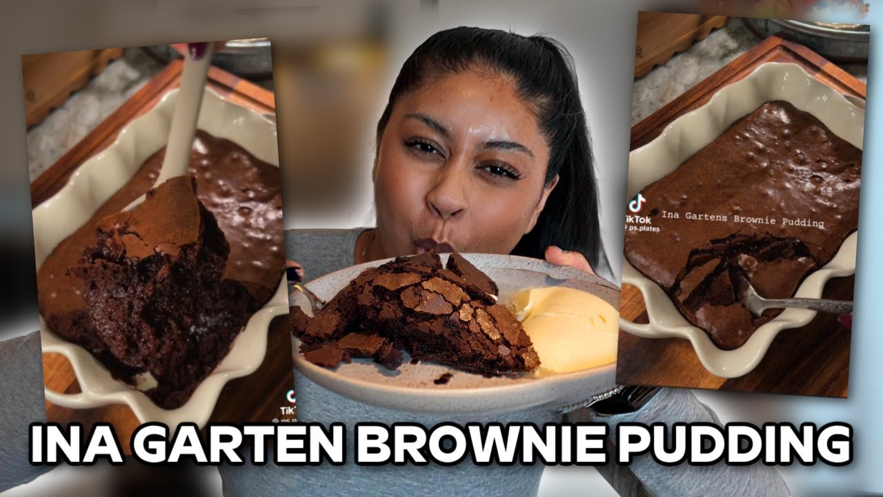 Trying the Viral TikTok Brownie Pudding 🍫 | Bake With Me