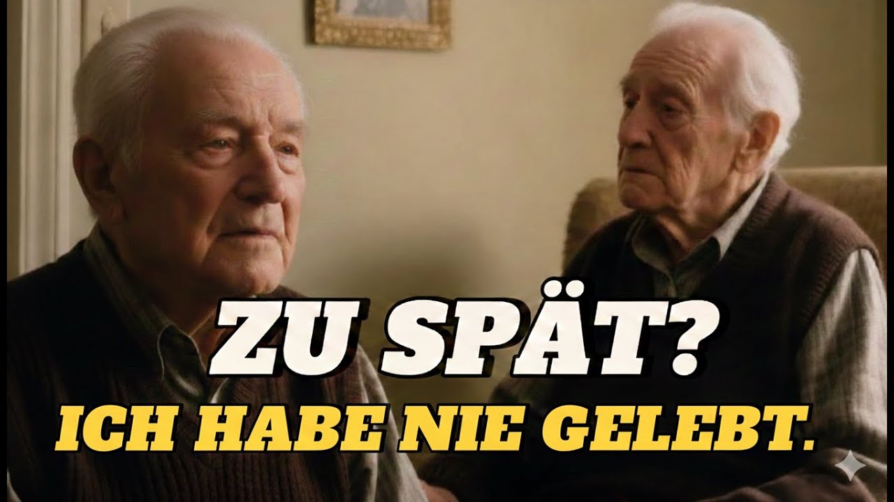 Ich habe nie wirklich gelebt-Wofür das alles?